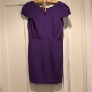 Tibi Purple Backless cocktail  Dress, Size 8
